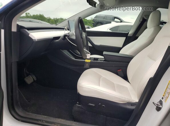 5YJYGDEE4MF121051 2021 TESLA MODEL White Սալոնի դիմացի տեսք