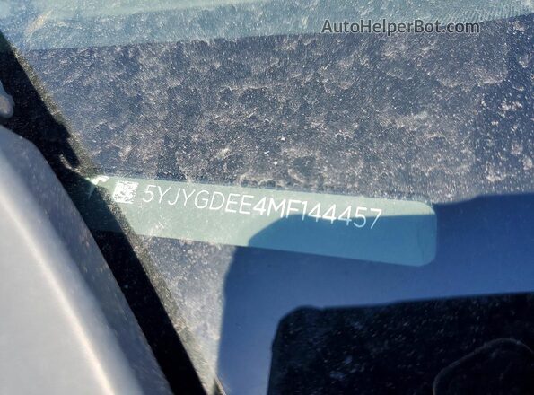5YJYGDEE4MF144457 2021 TESLA MODEL Угольный Вид подкапотного пространства