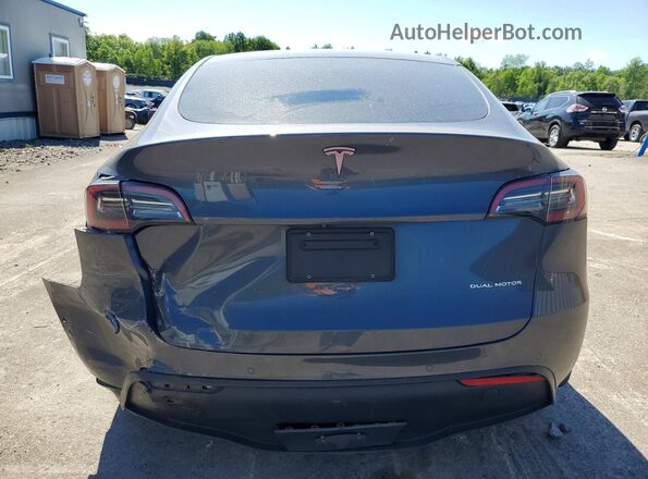 5YJYGDEE4MF144457 2021 TESLA MODEL Угольный Вид сзади