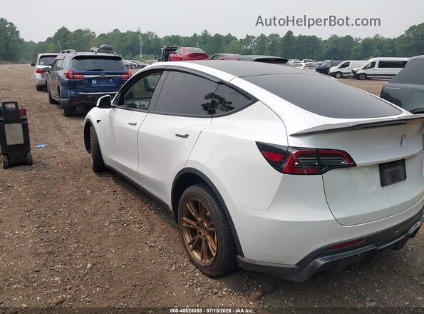 5YJYGDEE4MF179600 2021 TESLA MODEL Y Белый Задняя левая четверть