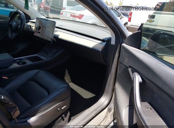 5YJYGDEE4MF209162 2021 TESLA MODEL Y Black Սալոնի դիմացի տեսք