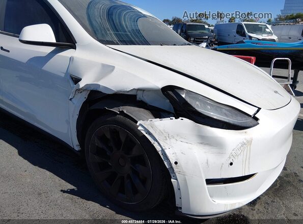 5YJYGDEE4MF275887 2021 TESLA MODEL Y Белый Вид спереди