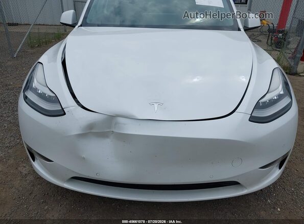 5YJYGDEE4MF287411 2021 TESLA MODEL Y White Vista frontal