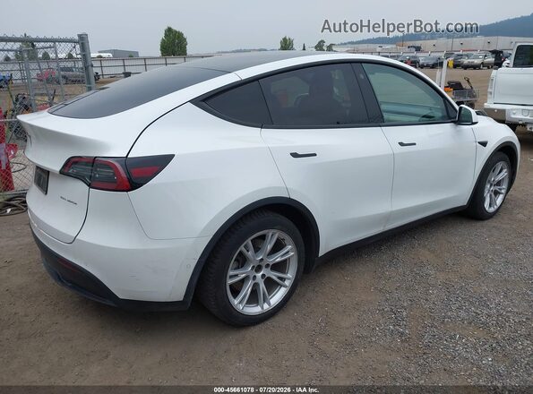 5YJYGDEE4MF287411 2021 TESLA MODEL Y White Trasero derecho