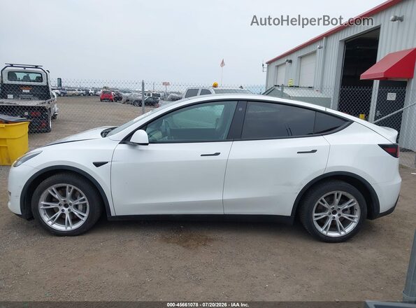 5YJYGDEE4MF287411 2021 TESLA MODEL Y White Vista interior de 360 grados