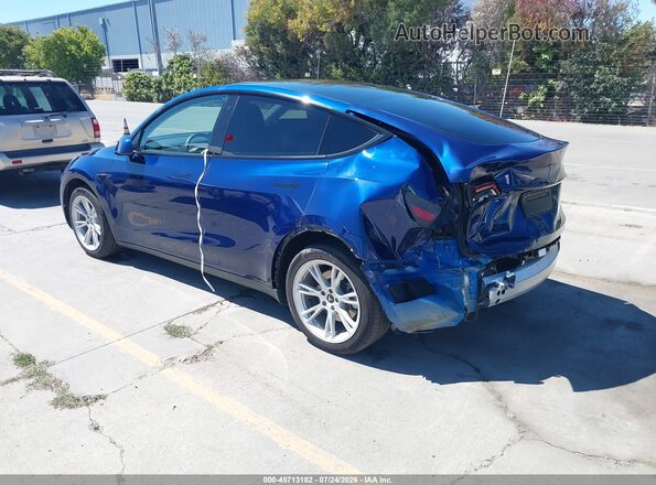 5YJYGDEE5LF015156 2020 TESLA MODEL Y Blue უკანა მარცხენა