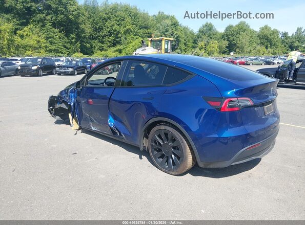 5YJYGDEE5LF036928 2020 TESLA MODEL Y Blue Trasero izquierdo