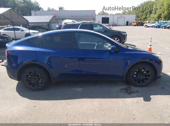5YJYGDEE5LF036928 2020 TESLA MODEL Y Blue Vista del cuadro de instrumentos