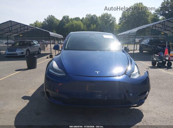 5YJYGDEE5LF036928 2020 TESLA MODEL Y Blue Vista del salpicadero