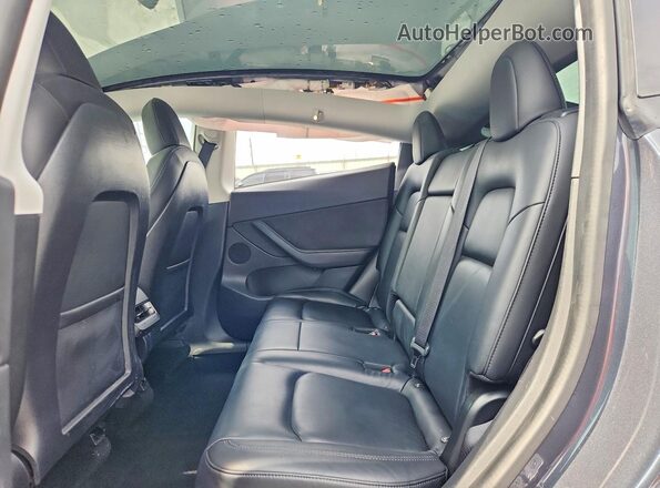 5YJYGDEE5LF040333 2020 TESLA MODEL Серый Вид задних сидений