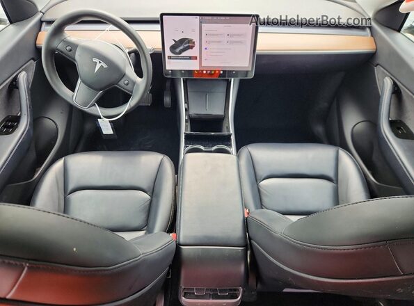 5YJYGDEE5LF040333 2020 TESLA MODEL Серый Вид панели приборов