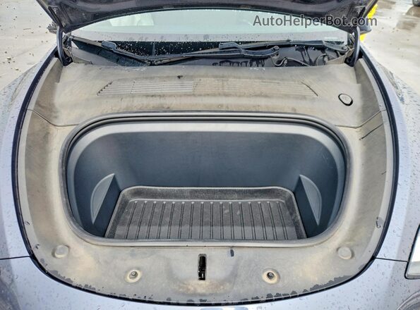 5YJYGDEE5LF040333 2020 TESLA MODEL Серый Вид задней части салона