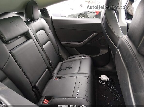 5YJYGDEE5MF060602 2021 TESLA MODEL Y Blue Вид наклейки з VIN-кодом