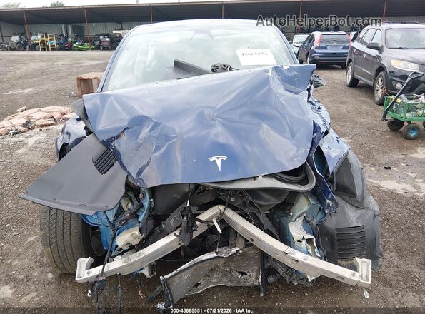 5YJYGDEE5MF060602 2021 TESLA MODEL Y Blue Вид щитка приладів