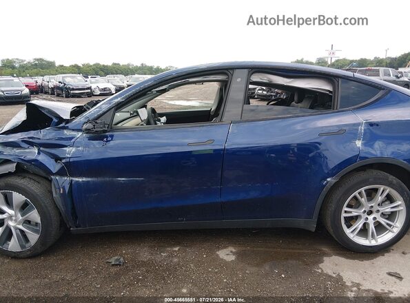 5YJYGDEE5MF060602 2021 TESLA MODEL Y Blue Панорамний вид салону 360°