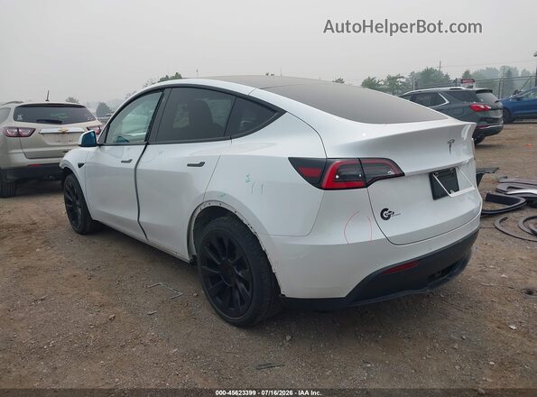 5YJYGDEE5MF080378 2021 TESLA MODEL Y Белый Задняя левая четверть