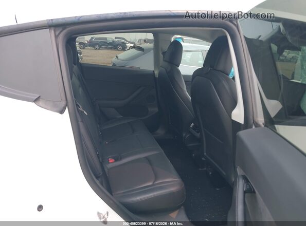 5YJYGDEE5MF080378 2021 TESLA MODEL Y Белый Вид наклейки с VIN-кодом