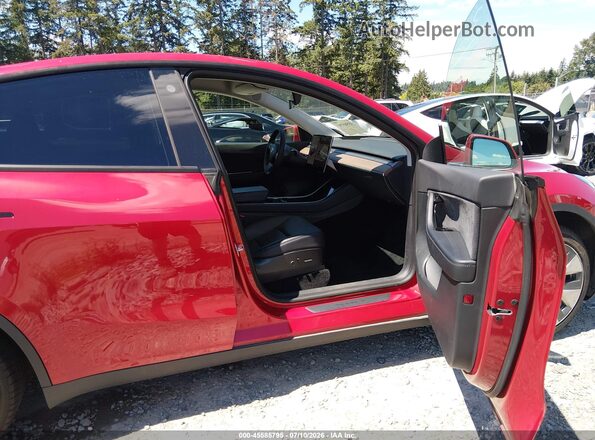 5YJYGDEE5MF117509 2021 TESLA MODEL Y Red Սալոնի դիմացի տեսք