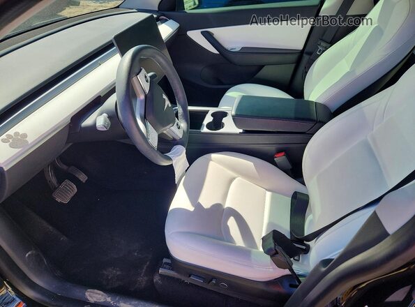 5YJYGDEE5MF125299 2021 TESLA MODEL Black Սալոնի դիմացի տեսք