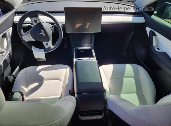 5YJYGDEE5MF125299 2021 TESLA MODEL Black Առջևի վահանակի տեսք