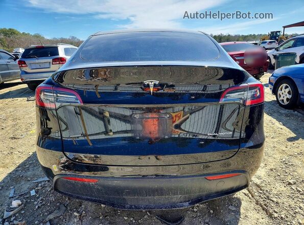 5YJYGDEE5MF125299 2021 TESLA MODEL Black Հետևի տեսք
