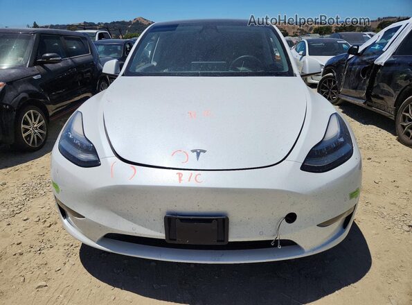 5YJYGDEE5MF271153 2021 TESLA MODEL White Vista frontal