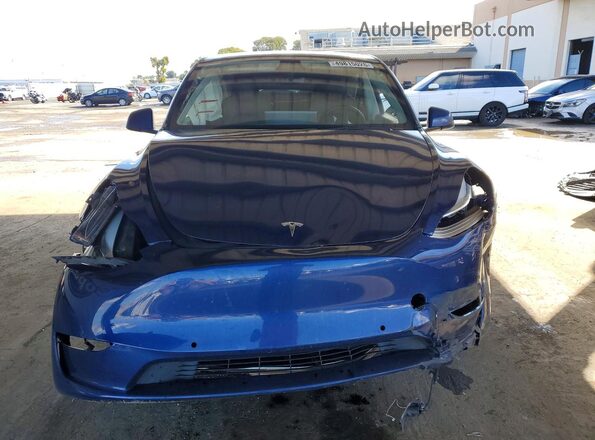 5YJYGDEE5MF285442 2021 TESLA MODEL Blue წინა ხედი