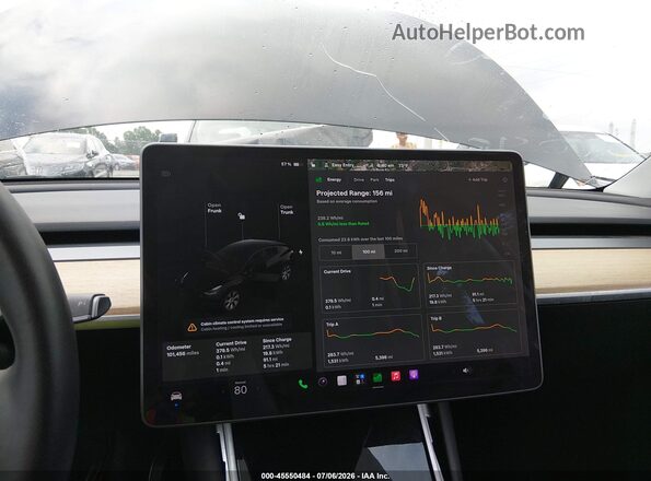 5YJYGDEE6LF012461 2020 TESLA MODEL Y Black 