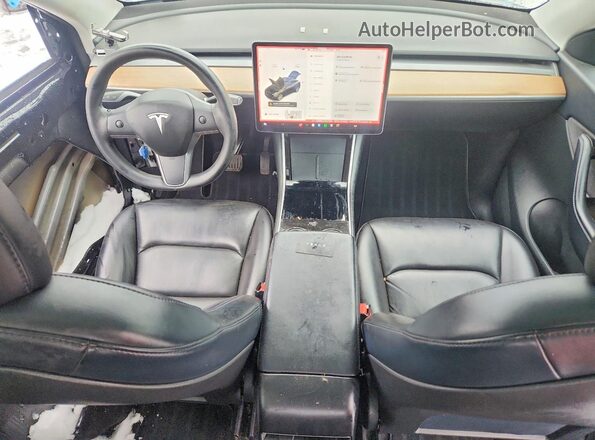 5YJYGDEE6LF047811 2020 TESLA MODEL Black Вид панелі приладів
