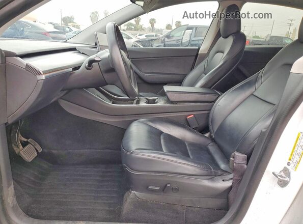 5YJYGDEE6LF052619 2020 TESLA MODEL White Vista interior delantera