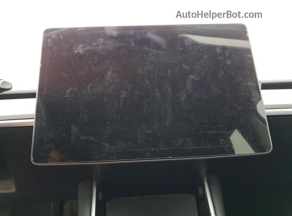5YJYGDEE6LF052619 2020 TESLA MODEL White Vista del cuadro de instrumentos