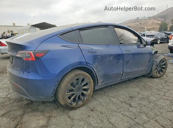 5YJYGDEE6LF058131 2020 TESLA MODEL Blue Задня права чверть