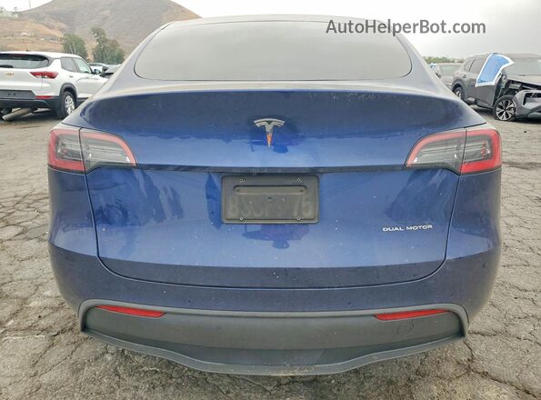 5YJYGDEE6LF058131 2020 TESLA MODEL Blue Вид ззаду
