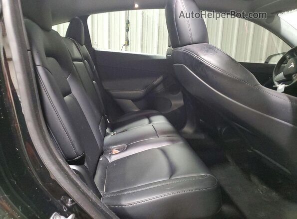 5YJYGDEE6MF080101 2021 TESLA MODEL Черный Вид задней части салона