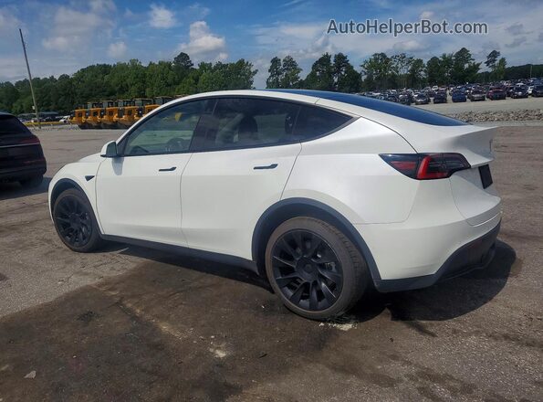 5YJYGDEE6MF082849 2021 TESLA MODEL Белый Задняя левая четверть