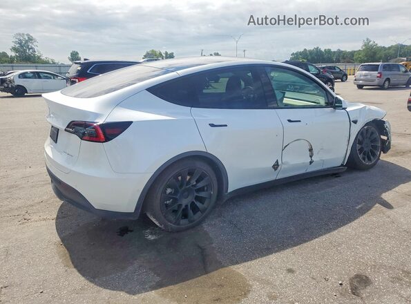 5YJYGDEE6MF082849 2021 TESLA MODEL Белый Задняя правая четверть