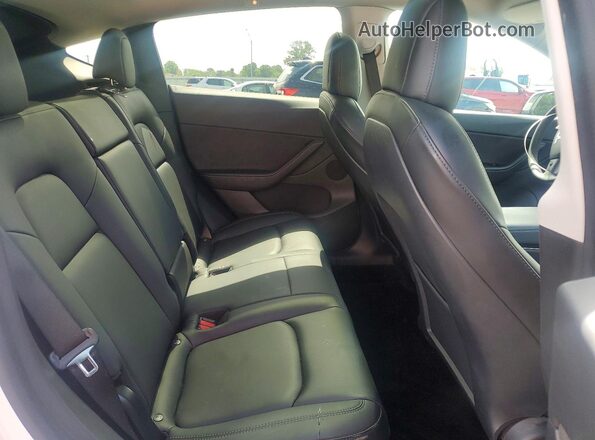 5YJYGDEE6MF082849 2021 TESLA MODEL Белый Вид задних сидений