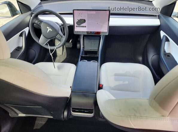 5YJYGDEE6MF088652 2021 TESLA MODEL Charcoal Вид панелі приладів