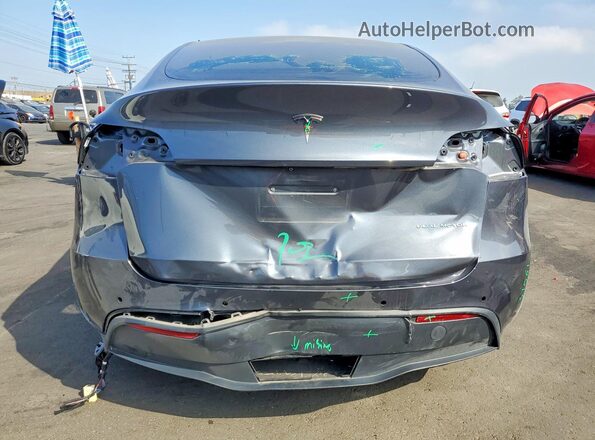 5YJYGDEE6MF094550 2021 TESLA MODEL Серый Вид сзади