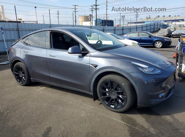 5YJYGDEE6MF094550 2021 TESLA MODEL Серый Передняя правая четверть
