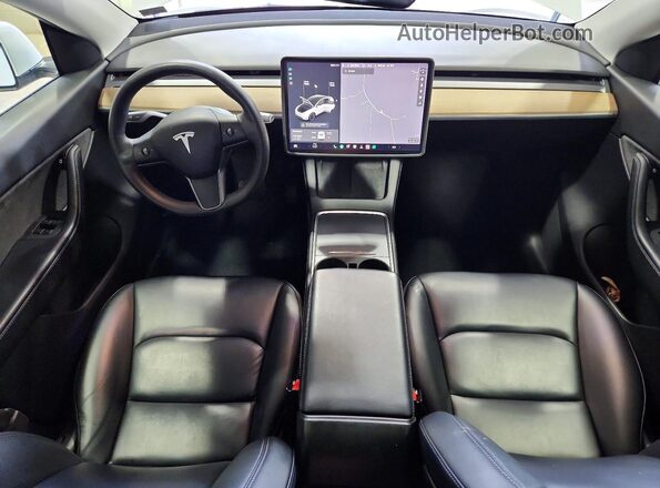 5YJYGDEE6MF184135 2021 TESLA MODEL White წინა პანელის ხედი