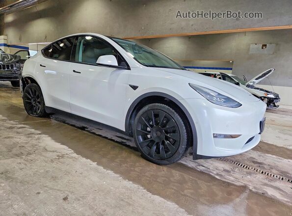 5YJYGDEE6MF184135 2021 TESLA MODEL White წინა მარჯვენა