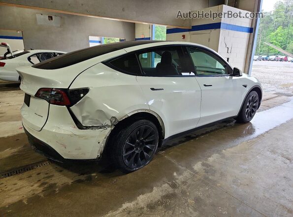 5YJYGDEE6MF184135 2021 TESLA MODEL White უკანა მარჯვენა