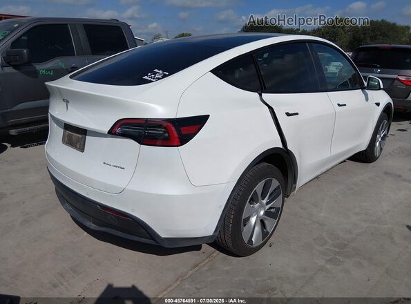 5YJYGDEE6MF204691 2021 TESLA MODEL Y White Tył prawy