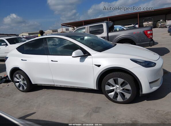 5YJYGDEE6MF204691 2021 TESLA MODEL Y White Widok zestawu wskaźników