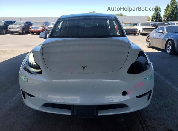 5YJYGDEE6MF241014 2021 TESLA MODEL White წინა ხედი