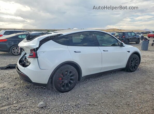 5YJYGDEE6MF279326 2021 TESLA MODEL Белый Задняя правая четверть