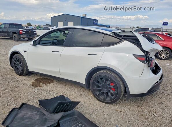 5YJYGDEE6MF279326 2021 TESLA MODEL Белый Задняя левая четверть