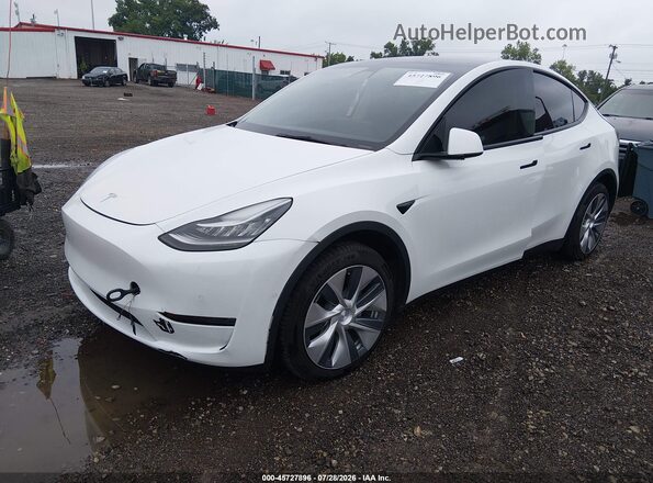 5YJYGDEE6MF298717 2021 TESLA MODEL Y White Tył lewy