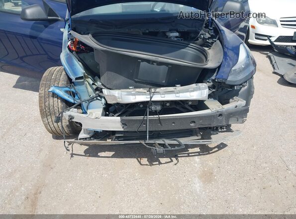 5YJYGDEE7MF069270 2021 TESLA MODEL Y Blue Вид спереду